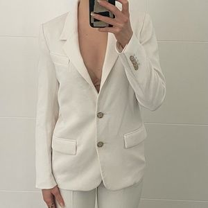 Aritzia White Generation Blazer